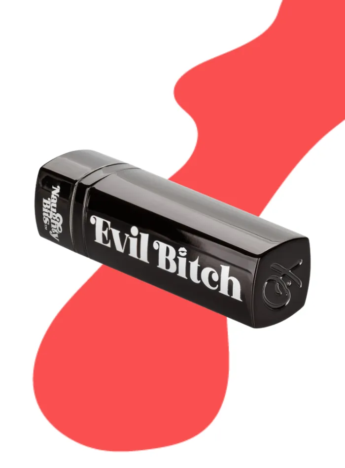 Naughty Bits by CaleXOtics Female Sex Toys Naughty Bits EVIL BITCH Lipstick Vibrator
