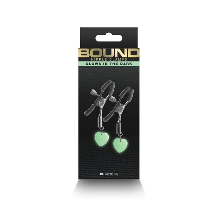 New Sensations Novel Nipple Clitoral Toys Bound Nipple Clamps G3 Gunmetal