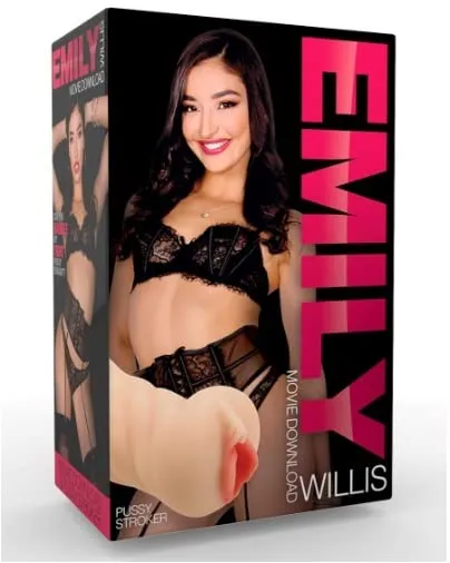 PORNSTAR STROKER Emily Willis Pussy Stroker Male Sex Toys