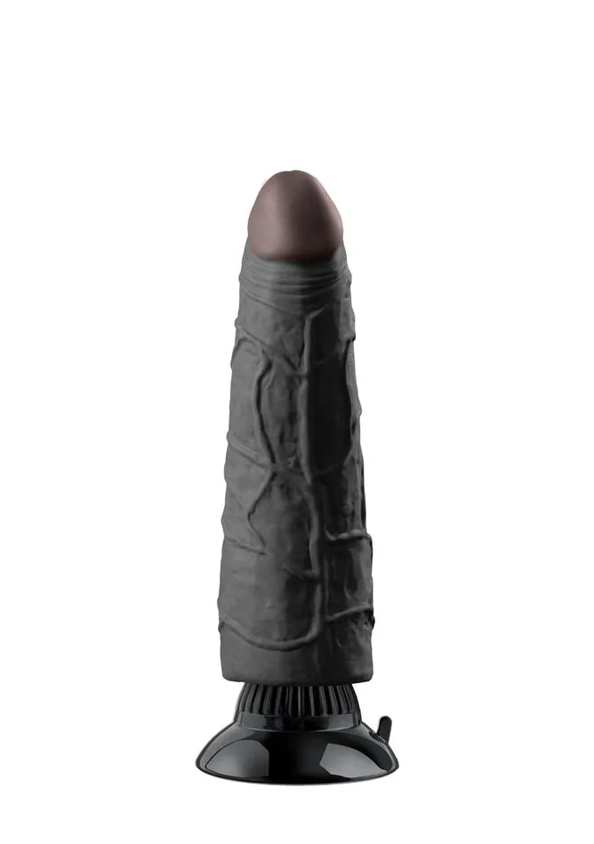 Real Feel Deluxe 3 Black 7In Pipedream Vibrators