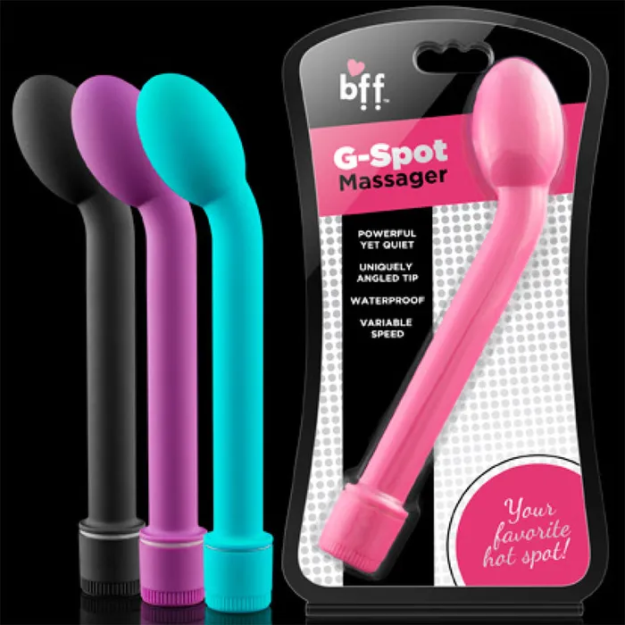 SI Novelties Vibrators Bff GSpot Massager Curved Pink