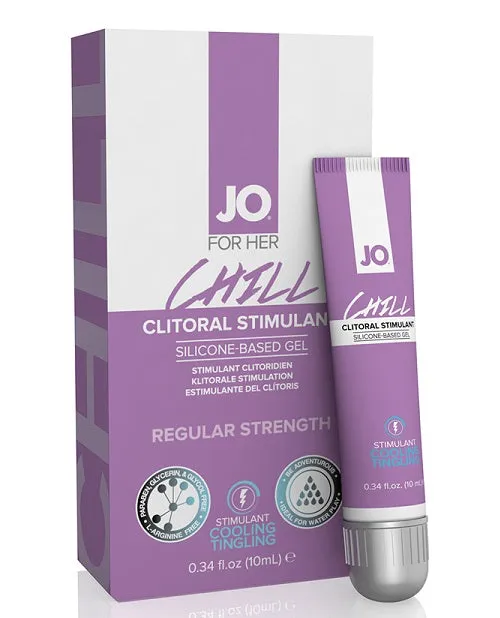 System JO Couples JO Chill Clitoral Stimulant Gel 34oz