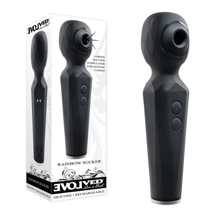 The Evolved Company Vibrators Evolved Rainbow Sucker