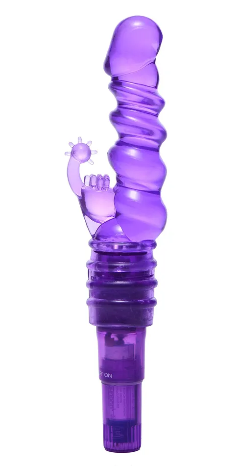 Trinity Vibes Royal Rocket Ribbed Rabbit Vibe Trinity Vibes Vibrators