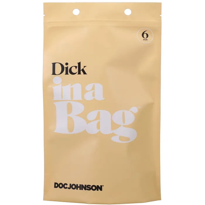 Anal Doc Johnson Dick in a Bag 6 Inch Clear Anal Doc Johnson Dick in a Bag 6 Inch Clear