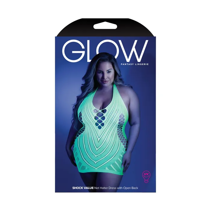 Dildos Fantasy Lingerie Shock Value Halter Dress Queen Neon Green Dildos Fantasy Lingerie Shock Value Halter Dress Queen Neon Green