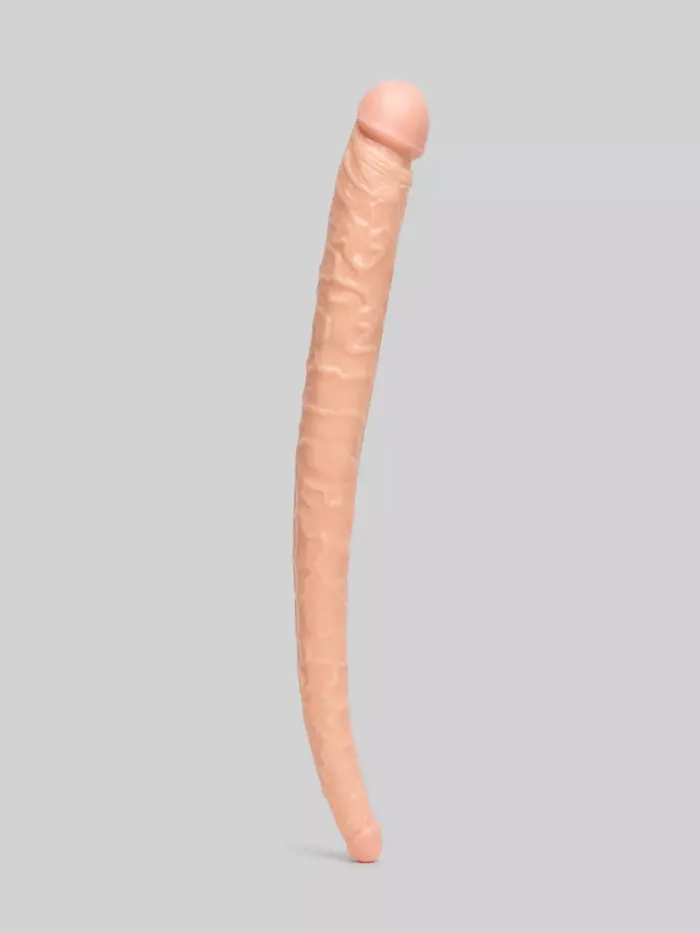 Dildos JCAP Hoodlum Tapered Super Flexible Double Ended Double Penetration Realistic Dildo 22 inch Flesh Dildos JCAP Hoodlum Tapered Super Flexible Double Ended Double Penetration Realistic Dildo 22 inch Flesh