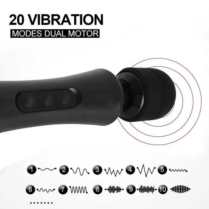 Female Sex Toys TOYSWALY No 1 Online Sex Toys in Pakistan Big Size Magic Wand Vibrator Massager G Spot Stimulator Silicone Large Vibrators for Women Dildo Adult Sex Toys for Woman
