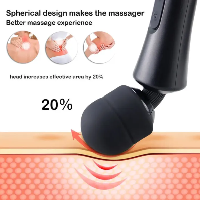 Female Sex Toys TOYSWALY No 1 Online Sex Toys in Pakistan Big Size Magic Wand Vibrator Massager G Spot Stimulator Silicone Large Vibrators for Women Dildo Adult Sex Toys for Woman