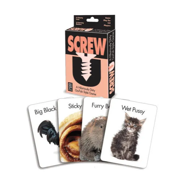 Games Genie Screw U Card Game Fun and Suggestive