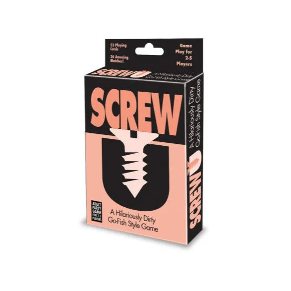 Games Genie Screw U Card Game Fun and Suggestive