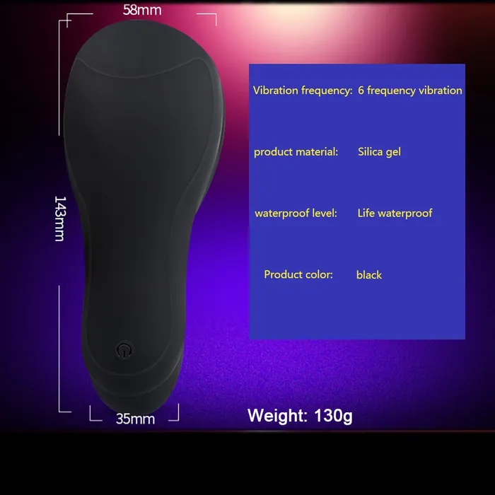 Lusty Age Male Sex Toys 6 Modes Tongue Licking Glans Massager Men Masturbator