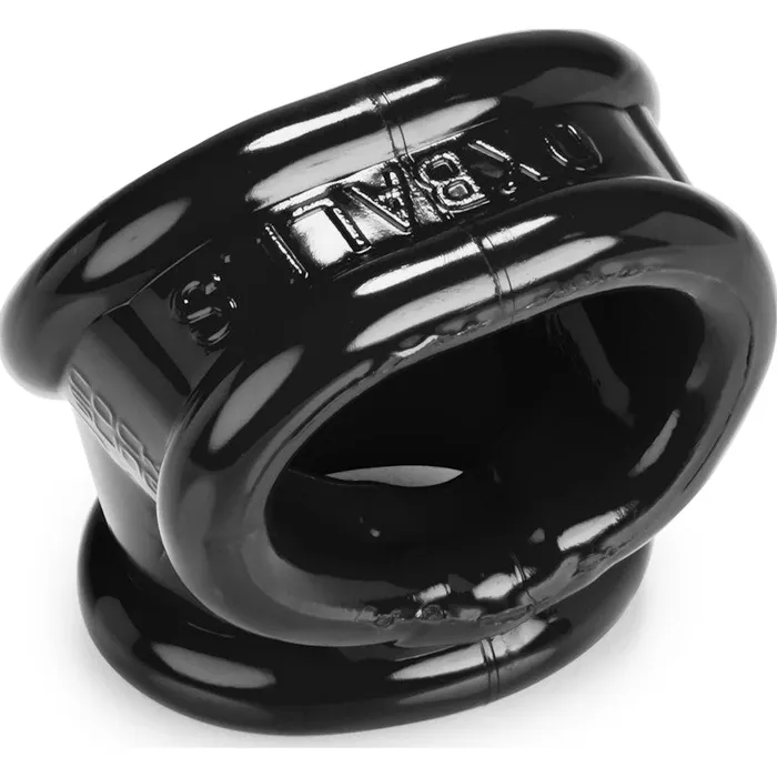 OxBalls Male Sex Toys OxBalls Cocksling 2 Cock Ring Ball Stretcher Black