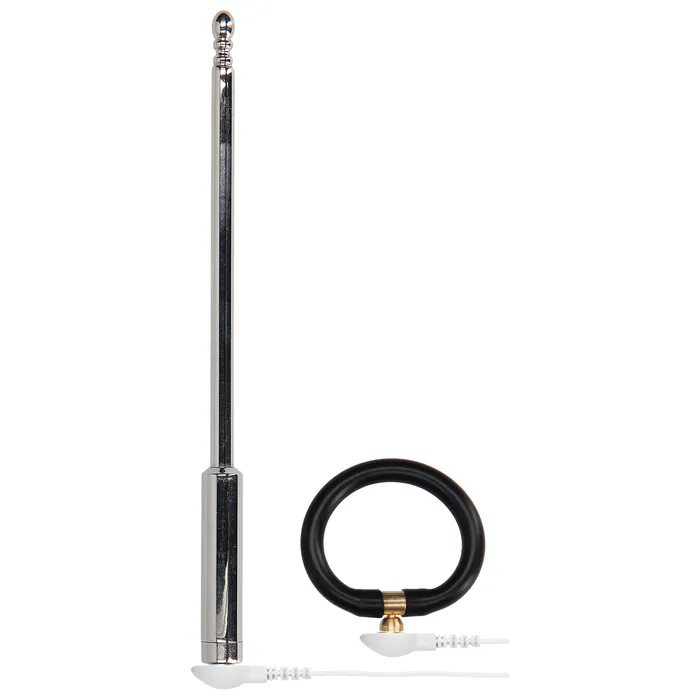 Shots Ouch Male Sex Toys EStimulation Urethral Sounding Set Silver Shots Ouch Male Sex Toys EStimulation Urethral Sounding Set Silver