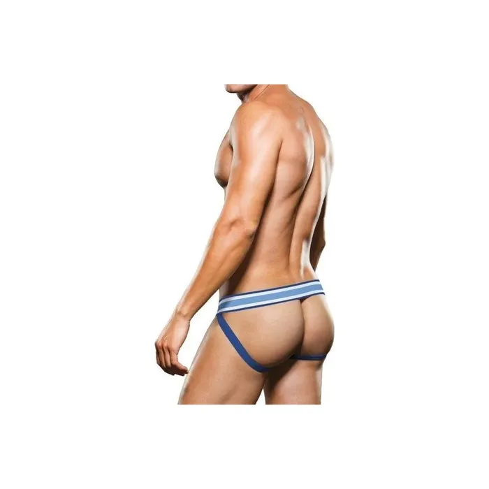 Vibrators Prowler Prowler Jock White and Blue Extra Large