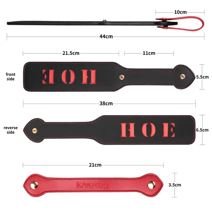 15 Rebellion Reign Paddle HOE LOVETOY Vibrators
