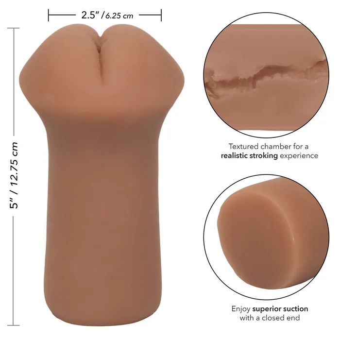 CalExotics Male Sex Toys Cheap Thrills The Roller Girl PureSkin Stroker