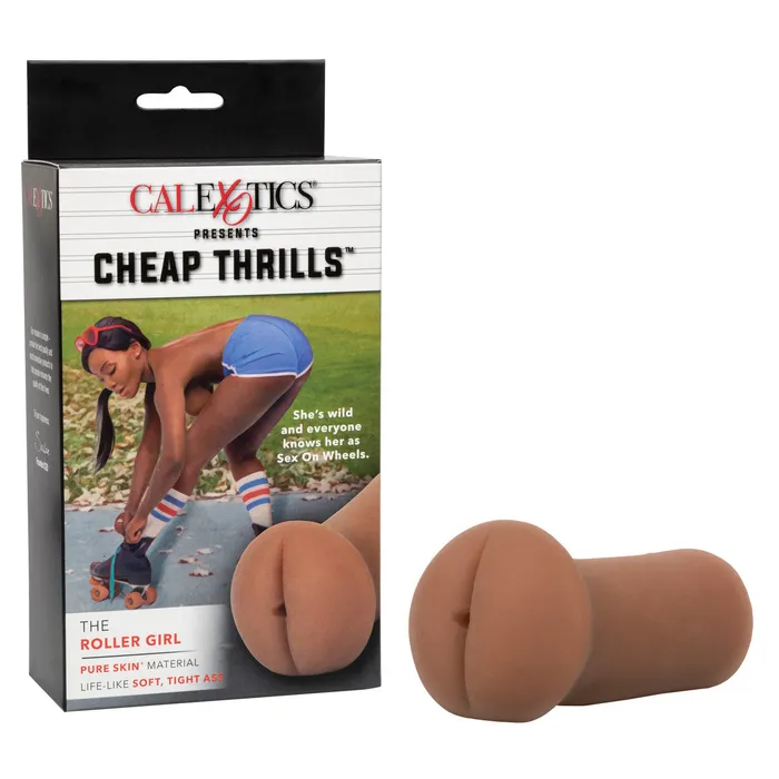 CalExotics Male Sex Toys Cheap Thrills The Roller Girl PureSkin Stroker