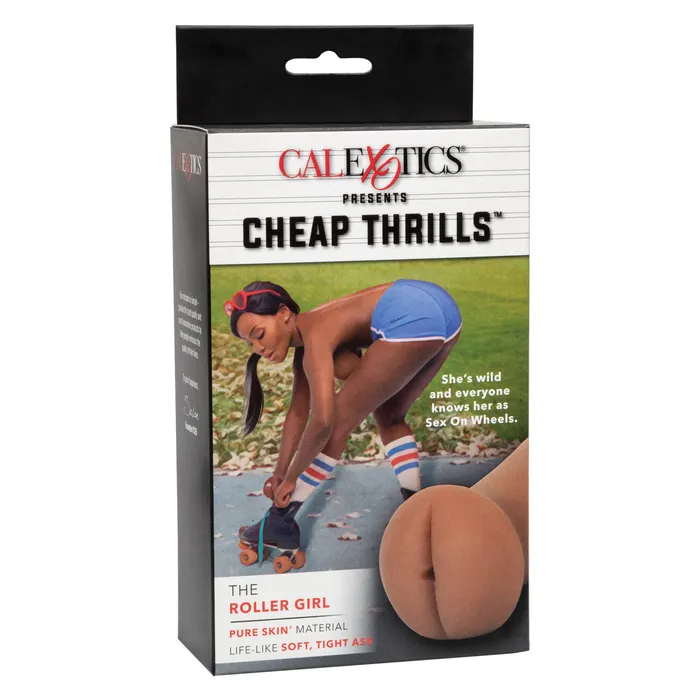 CalExotics Male Sex Toys Cheap Thrills The Roller Girl PureSkin Stroker