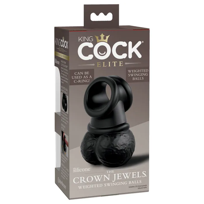 Crown Jewels Swinging Silicone Balls King Cock Dildos Crown Jewels Swinging Silicone Balls King Cock Dildos