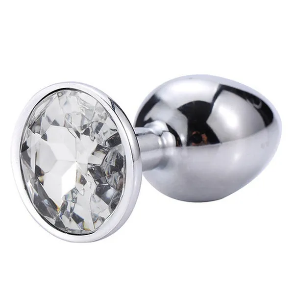 Everyday Sexy Stainless Steel Butt Plug Large Clear AotoWholesale China Anal Everyday Sexy Stainless Steel Butt Plug Large Clear AotoWholesale China Anal