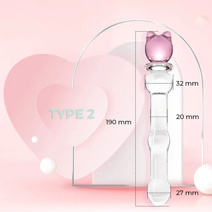 FRISKY BUSINESS SG Anal CrystalClimax Baton Plug