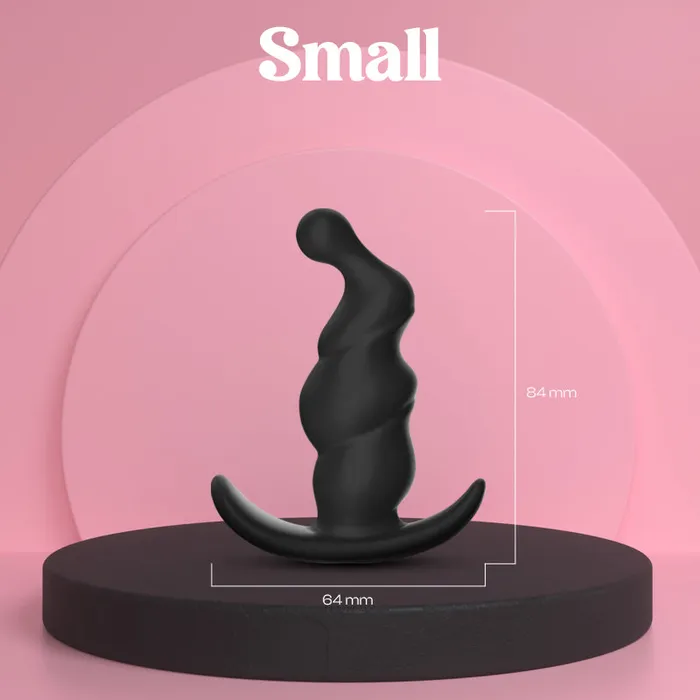FRISKY BUSINESS SG CoalCurl Cascade Silicone Anal plug Male Sex Toys