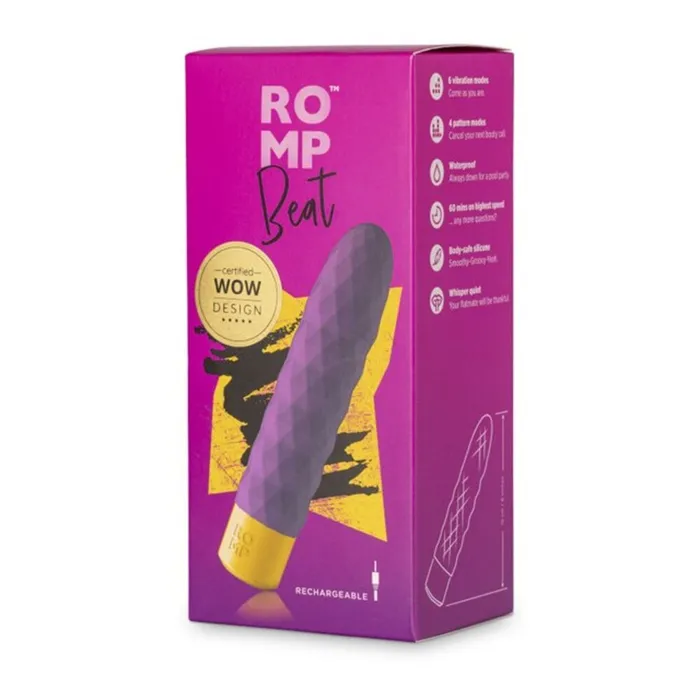 FRISKY BUSINESS SG Female Sex Toys Romp Beat Ribbed Classic Vibrator