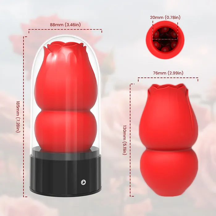 FRISKY BUSINESS SG Male Sex Toys Floral FantasyRose Airplane Cup