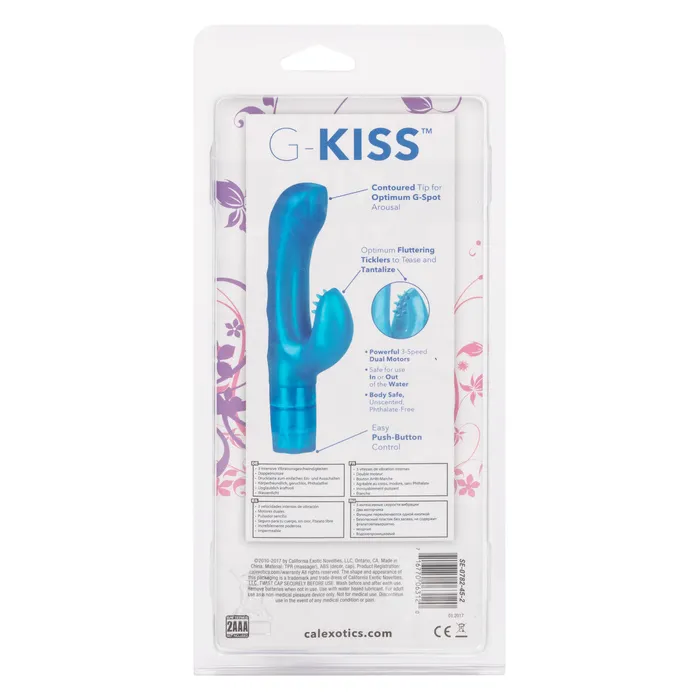 GKiss in blue CalExotics Vibrators GKiss in blue CalExotics Vibrators