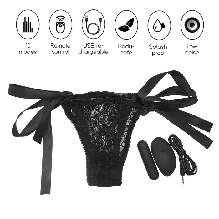 Lace Panty Bullet Vibrator FRISKY BUSINESS SG Female Sex Toys
