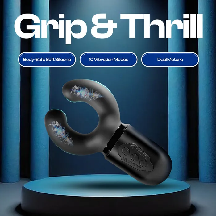 Male Sex Toys Grip Thrill Vibrating Massager FRISKY BUSINESS SG