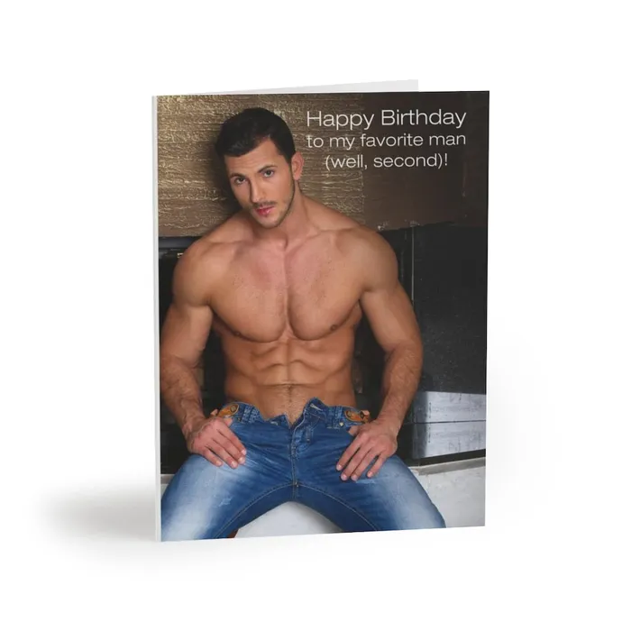 Printify Vibrators COLT Man Birthday Card Packs Buck Santiago