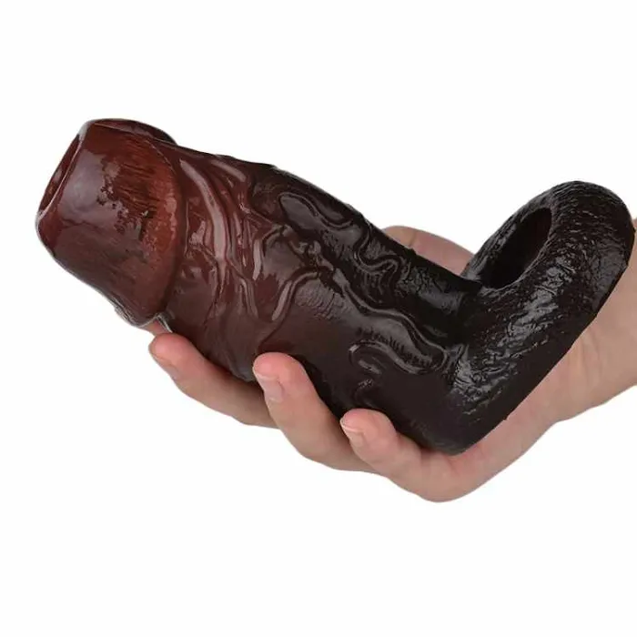 Safystyle WATCH VIDEO Black Penis Sleeve S8110 Black Anal