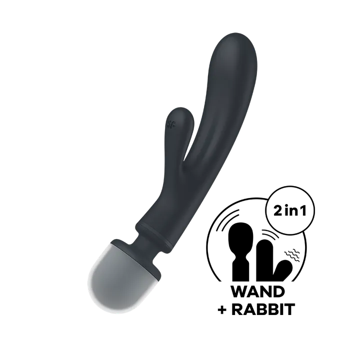 Satisfyer Vibrators Satisfyer Triple Lover Wand Rabbit Vibrator