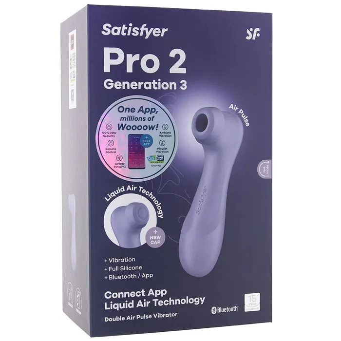 Traveling Tickle Trunk Vibrators Satisfyer Pro 2 Generation 3 with App
