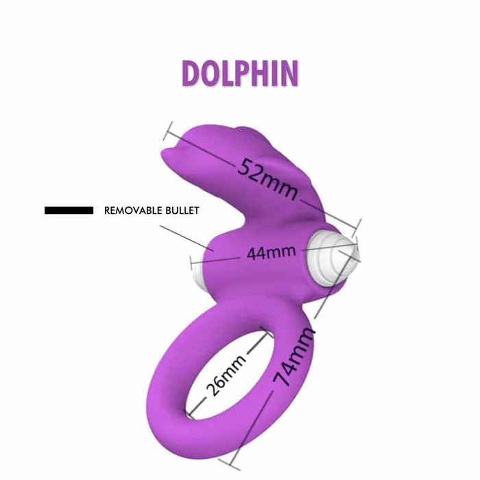 Vibrating Penis Ring FRISKY BUSINESS SG Male Sex Toys