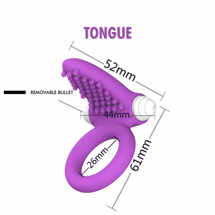 Vibrating Penis Ring FRISKY BUSINESS SG Male Sex Toys