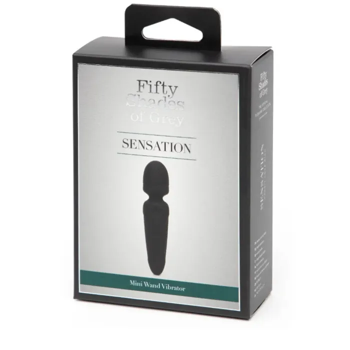 Vibrators Fifty Shades of Grey Sensation Rechargeable Mini Wand Vibrator Fifty Shades Of Grey